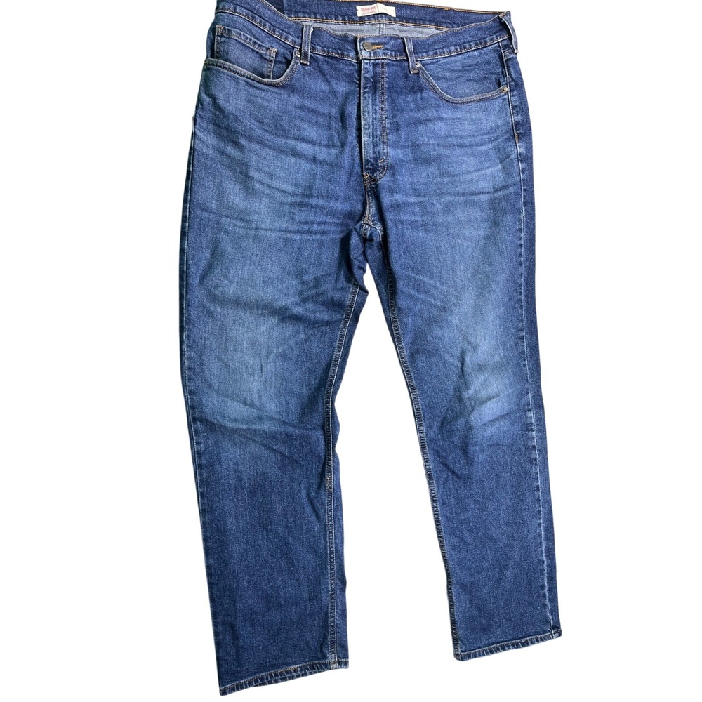 Signature by Levi Strauss 38x32 Men's Athletic Straight Leg Jeans Medium‎ Wash